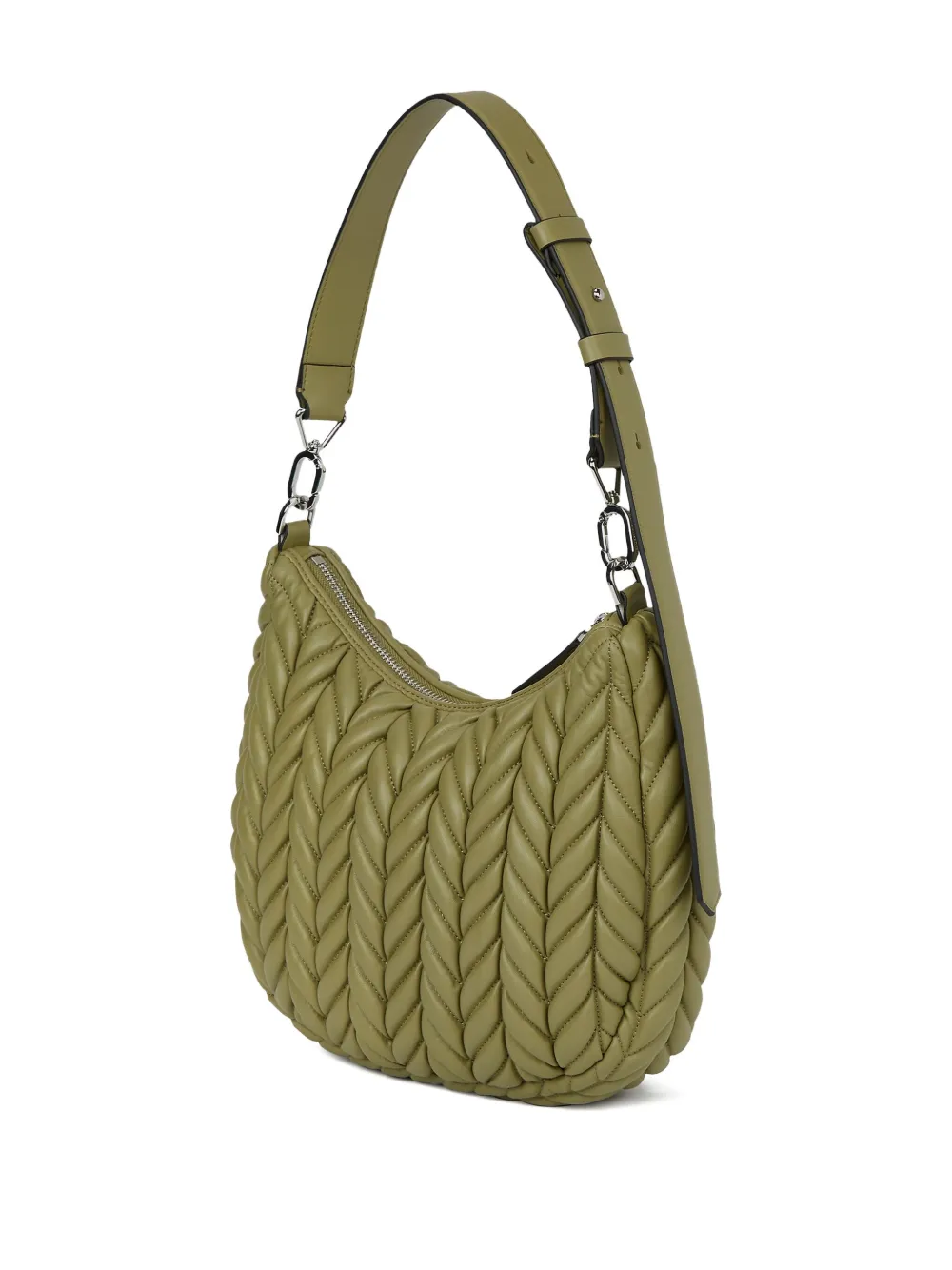 Karl Lagerfeld K Weave kleine shopper Groen