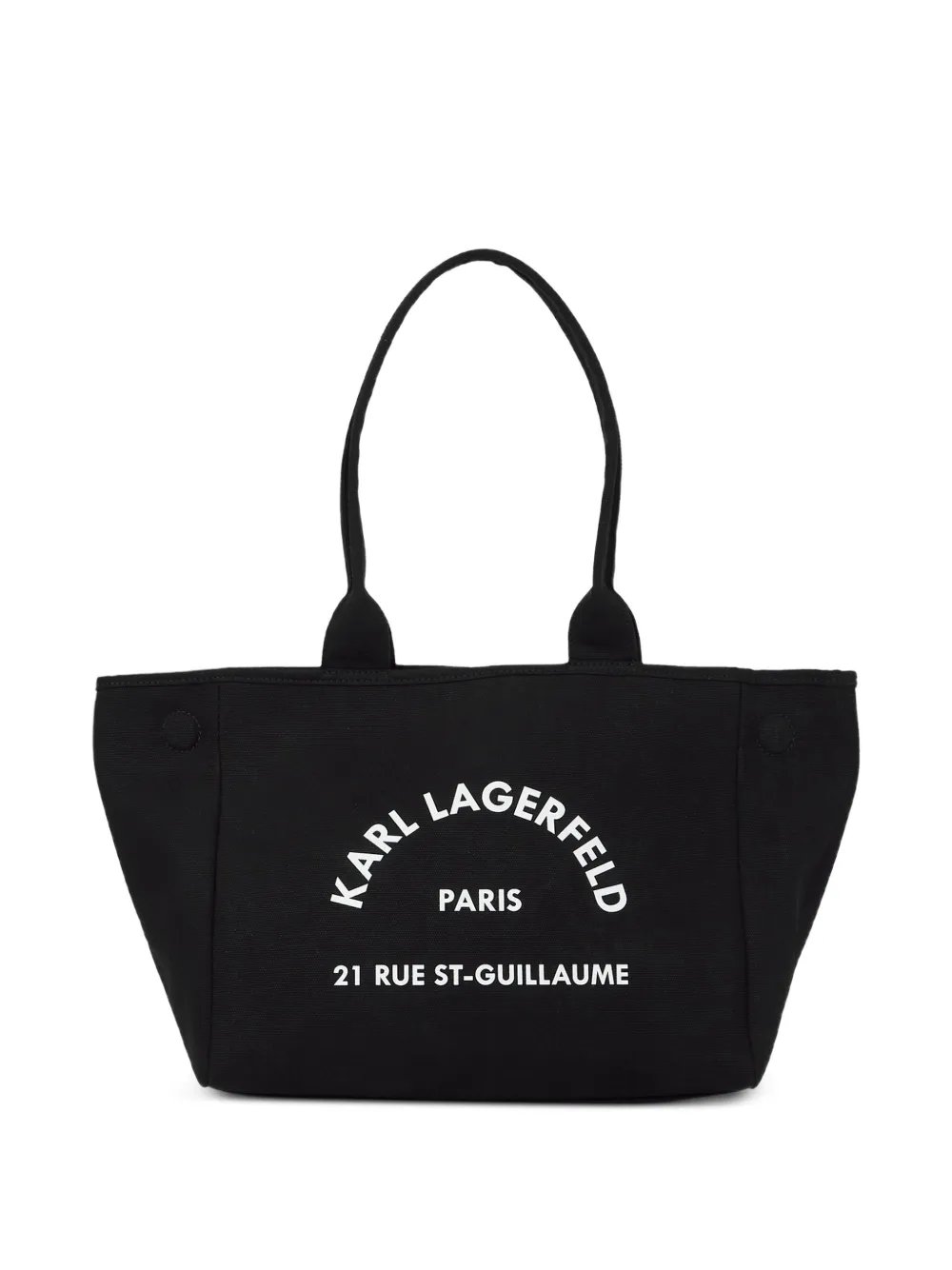 Karl Lagerfeld Rue St-guillaume Tote Bag In Black