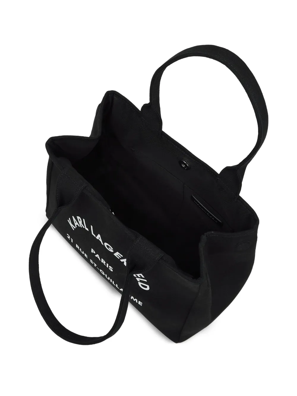 Karl Lagerfeld Rue St-guillaume Tote Bag In Black