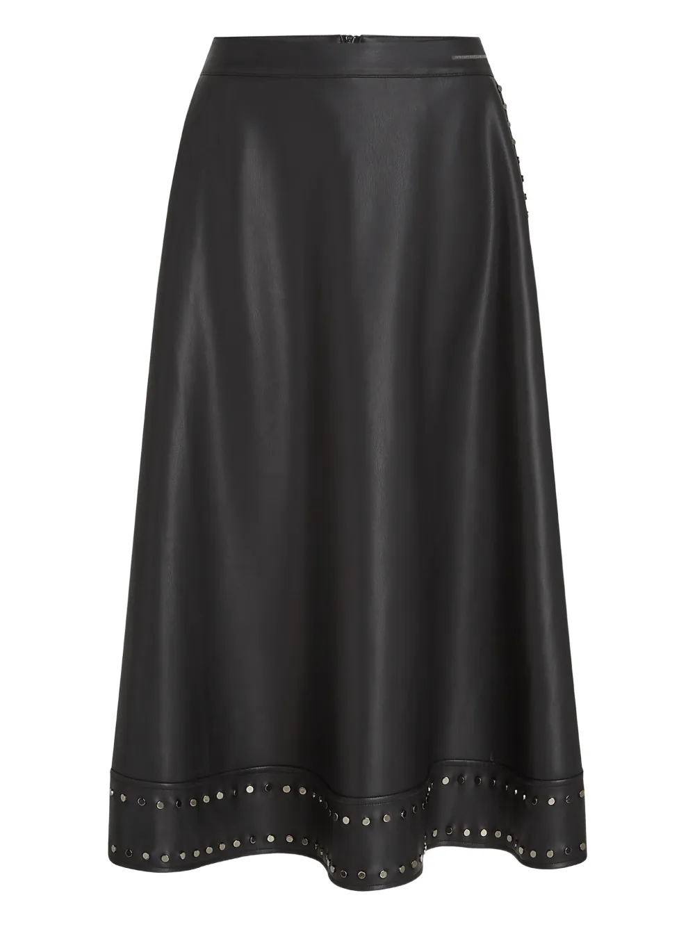 Karl Lagerfeld stud-embellished midi skirt | Black | Image 1
