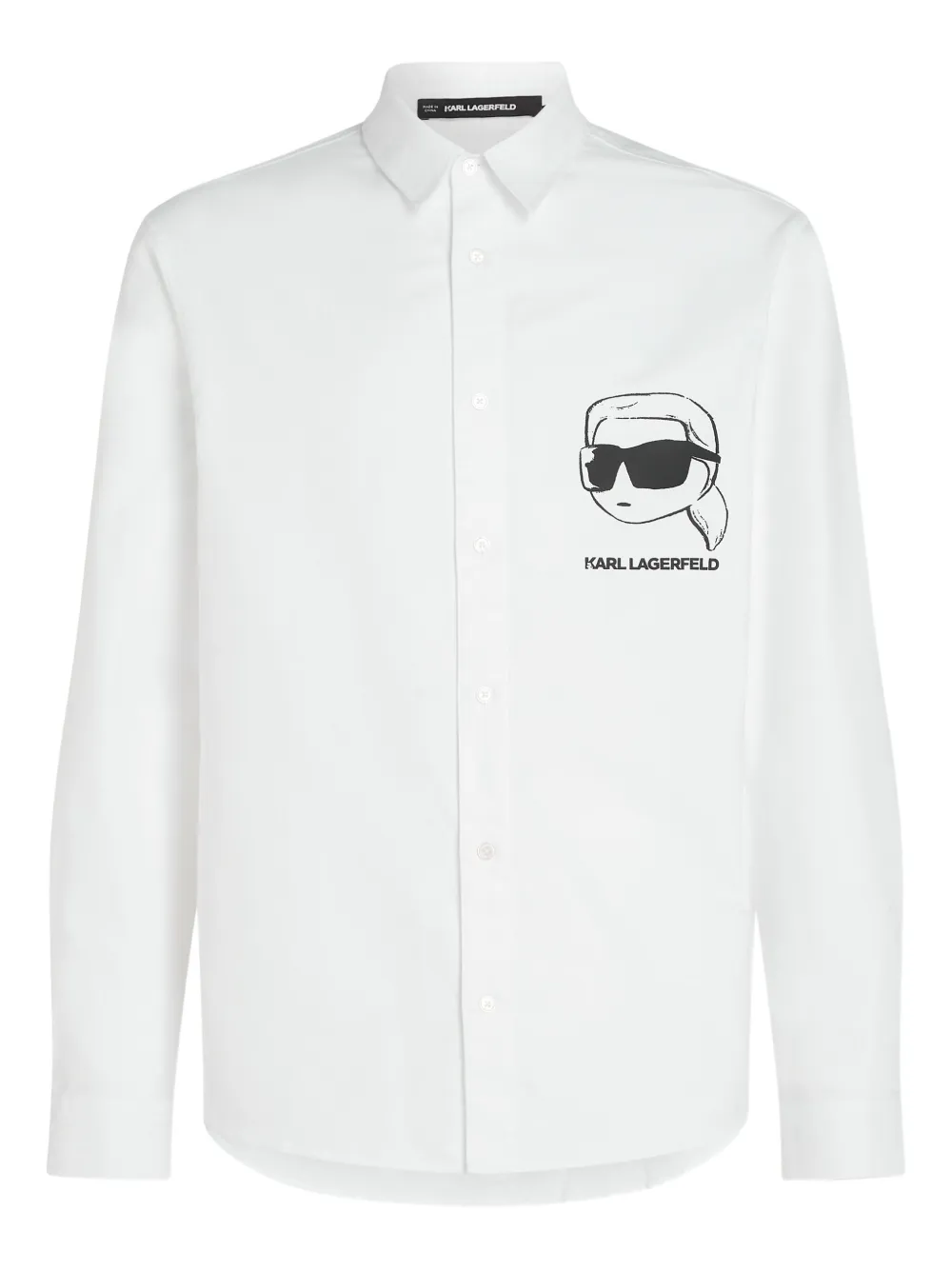 Karl Lagerfeld camisa Ikon | blanco | Image 1