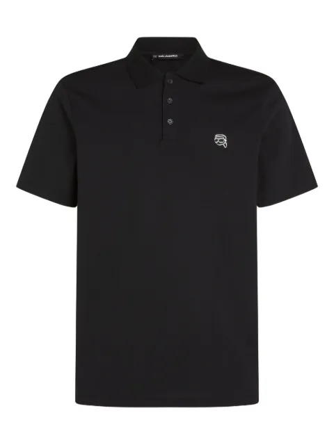 Karl Lagerfeld playera tipo polo Ikon