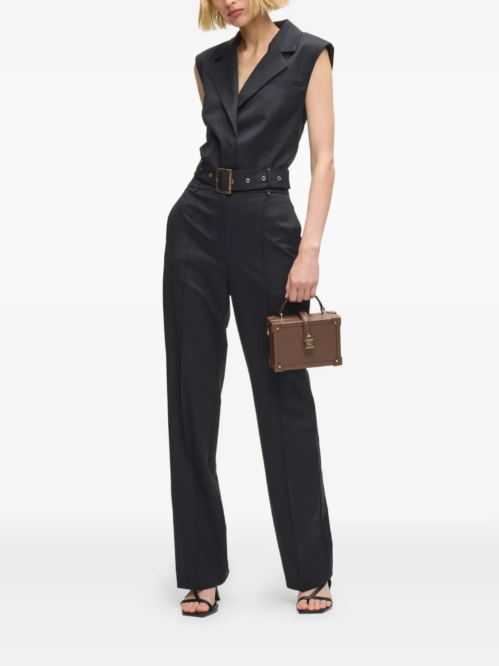 Karl Lagerfeld K/Autograph padlock-detail trunk bag | Tote Bags | Image 2