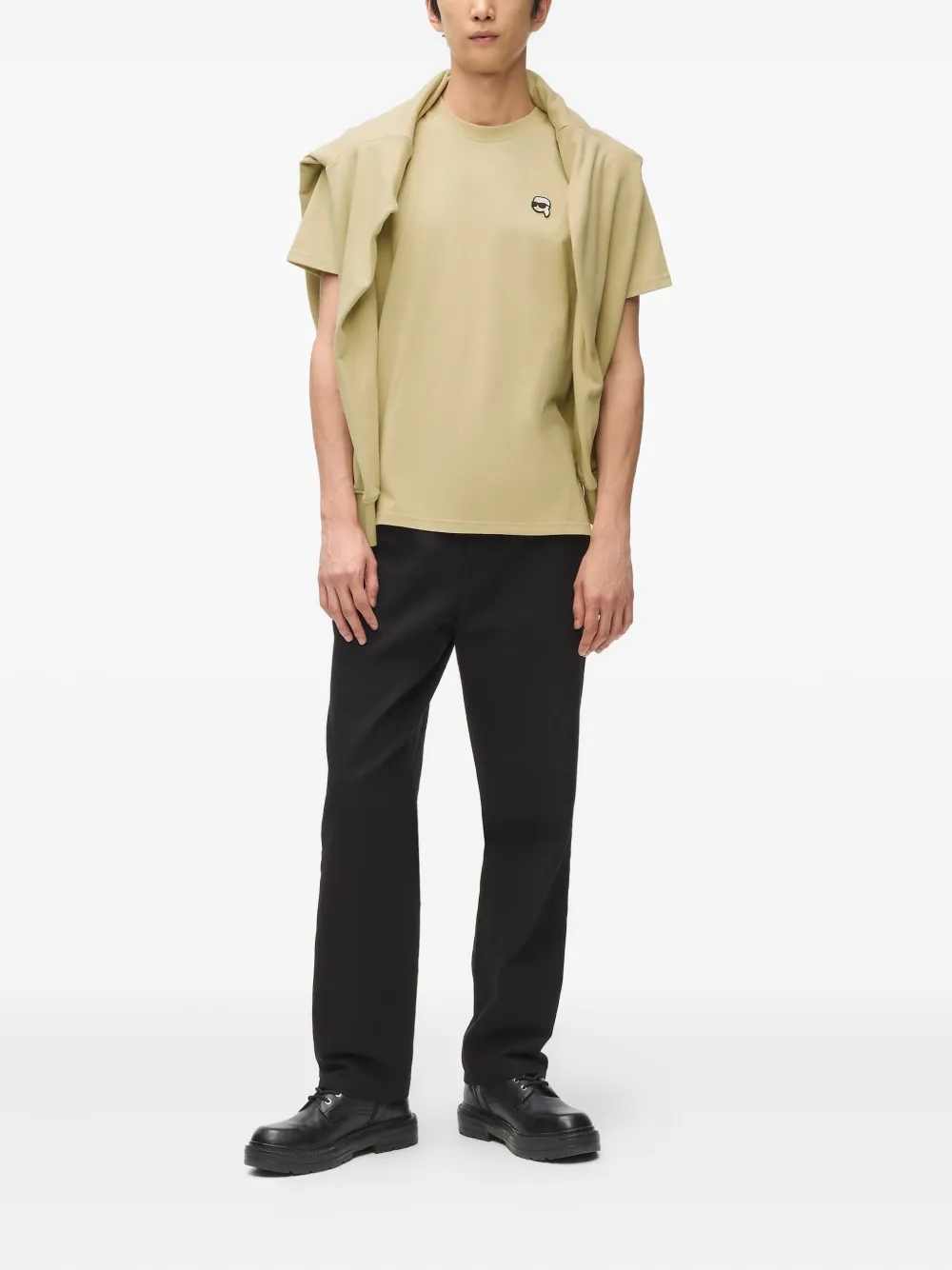 Karl Lagerfeld Ikon T-shirt - Beige