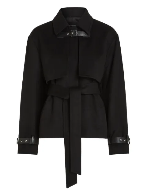 Karl Lagerfeld chamarra con cinturón