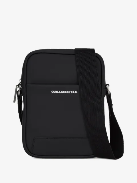 Karl Lagerfeld minimalist logo messenger bag