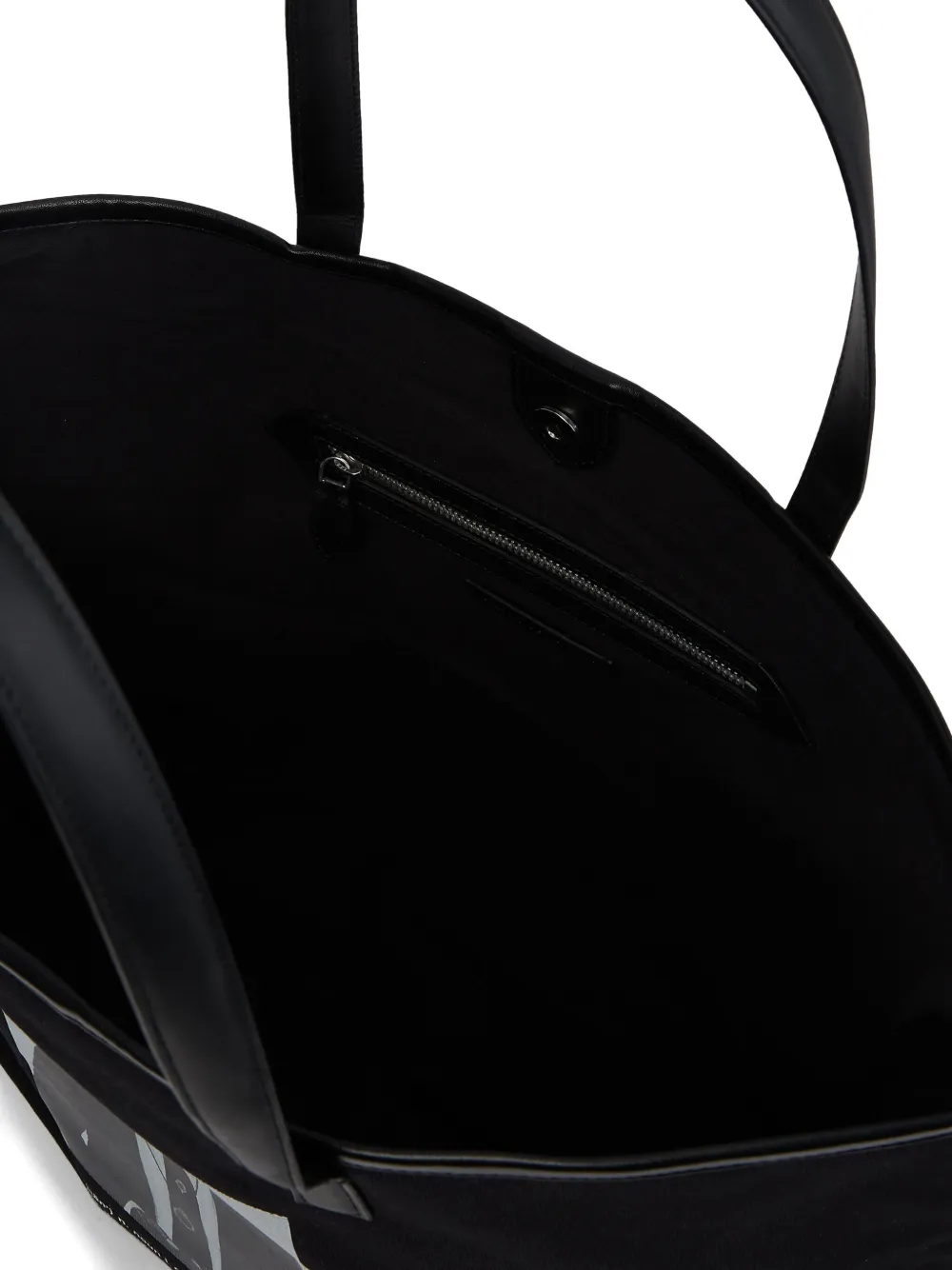 Karl Lagerfeld Shopper met print Zwart