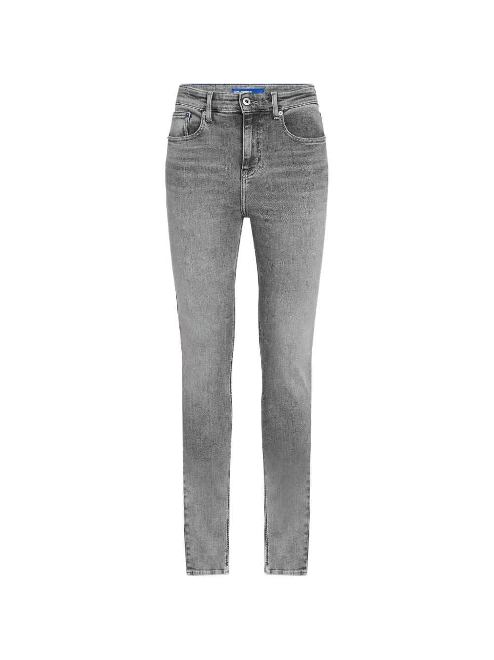 Karl Lagerfeld Jeans Jeans skinny con bottoni - Grigio