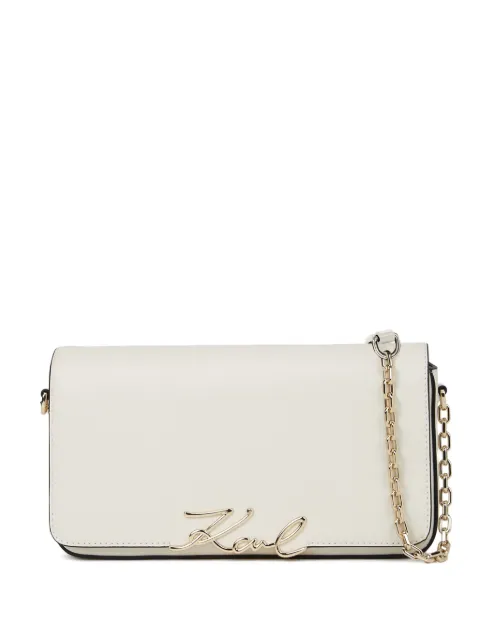 Karl Lagerfeld bolsa crossbody con logo
