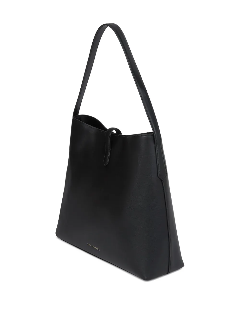 Karl Lagerfeld K Autograph shopper met hangslot Zwart