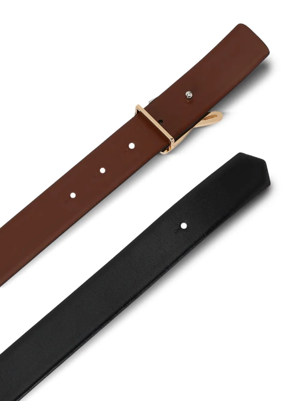 Karl Lagerfeld K Autograph omkeerbare riem Zwart