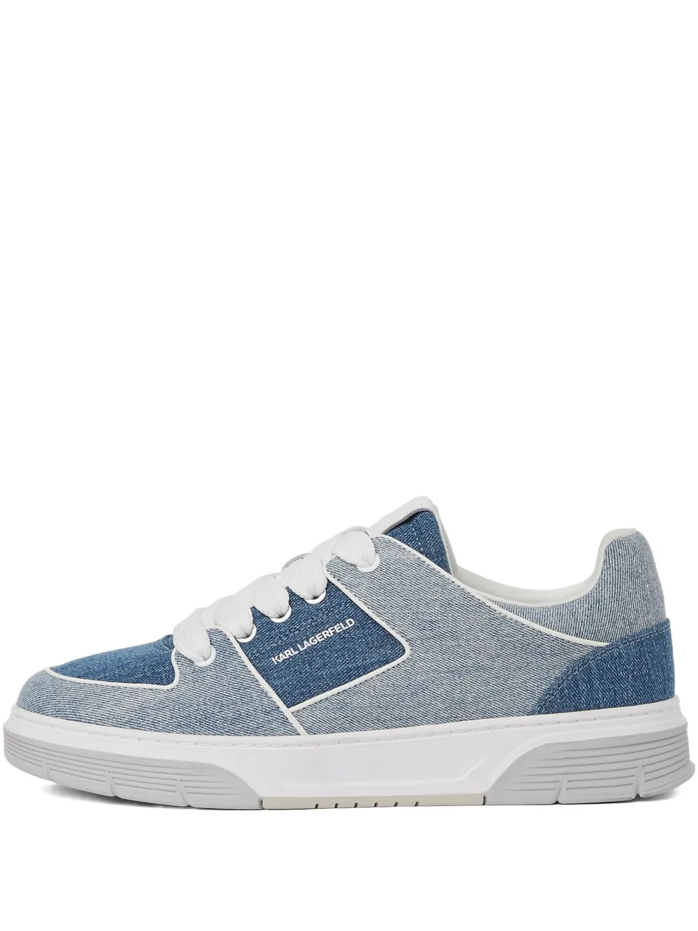 Karl Lagerfeld Jeans Sneakers mit Einsätzen - Blau
