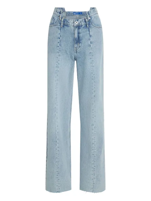 Karl Lagerfeld Jeans seamed relaxed jeans