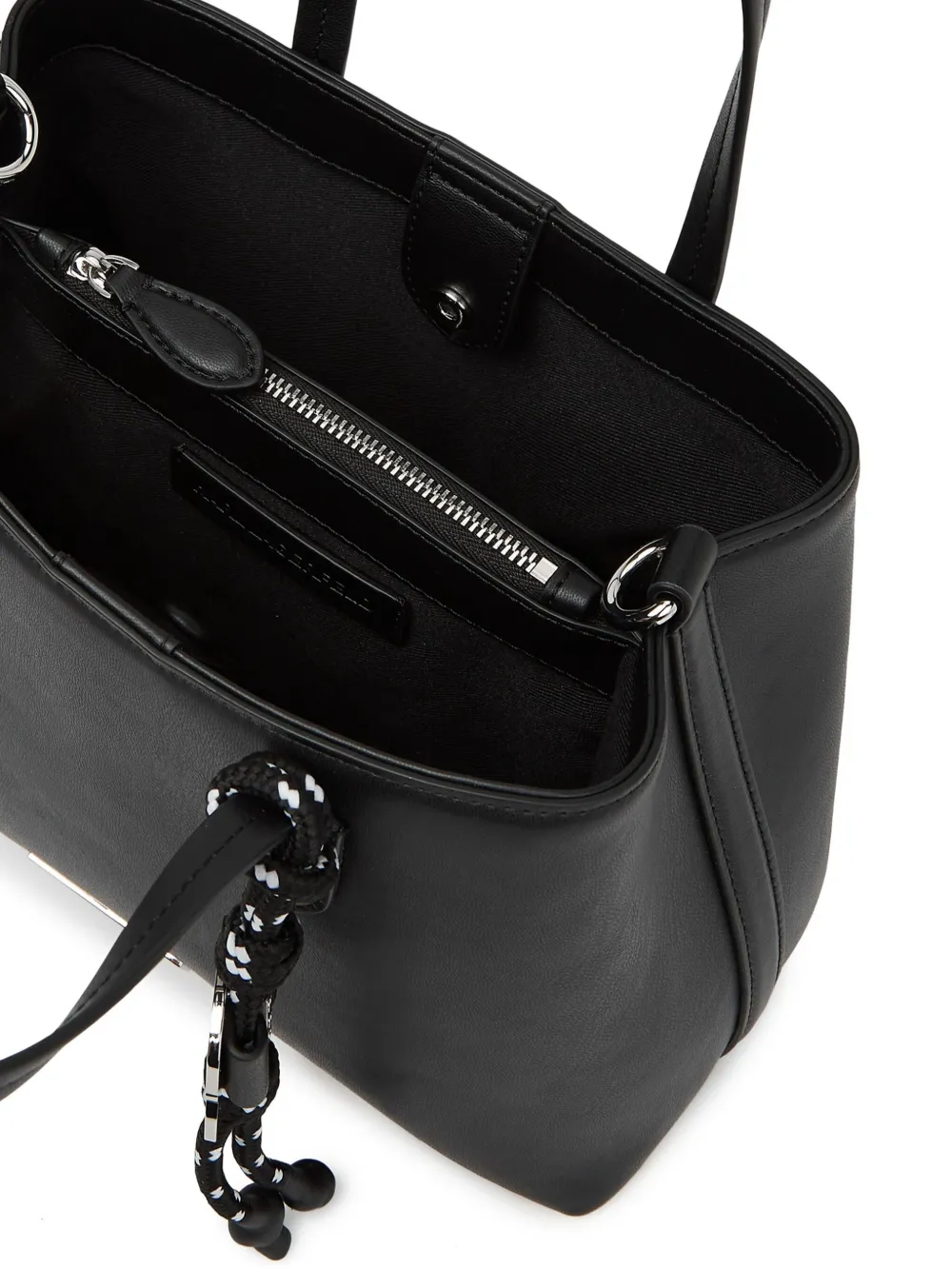 Karl Lagerfeld Small K/ikonik Tote Bag In Black