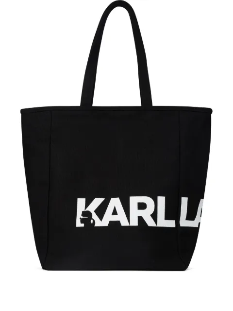 Karl Lagerfeld Handtasche mit Logo-Print