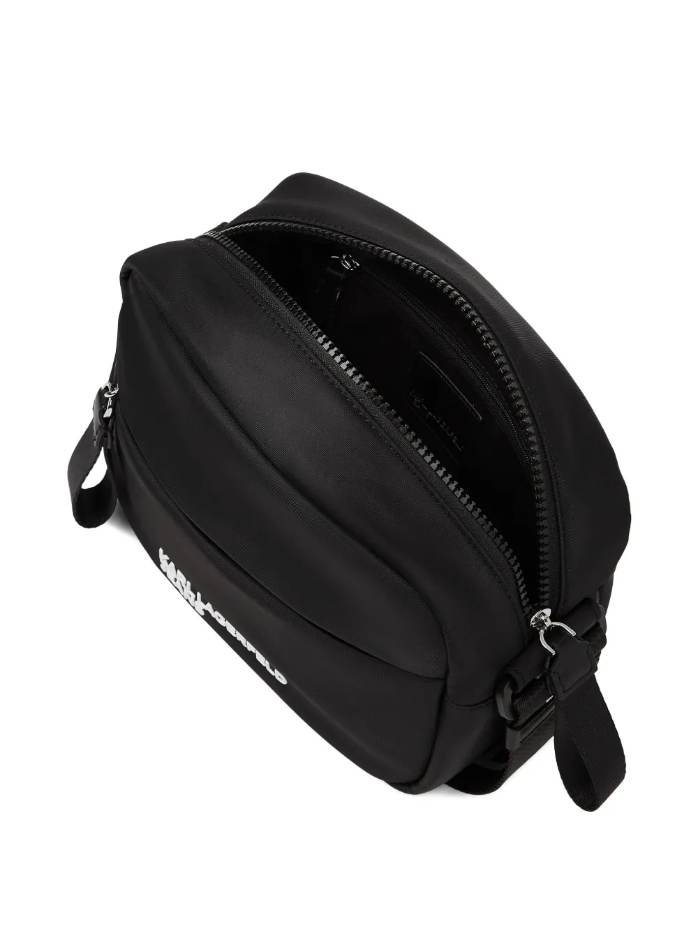 Karl Lagerfeld Jeans Crossbodytas met logo Zwart