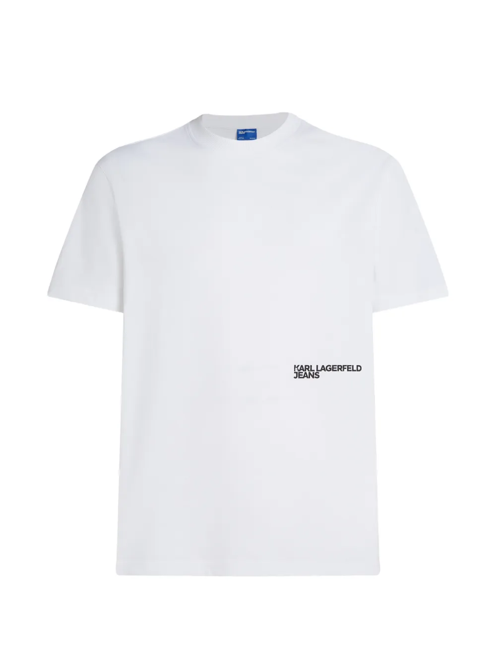 Karl Lagerfeld Jeans logo-detail short-sleeve T-shirt – Black Karl Lagerfeld Jeans logo-detail short-sleeve T-shirt – Black