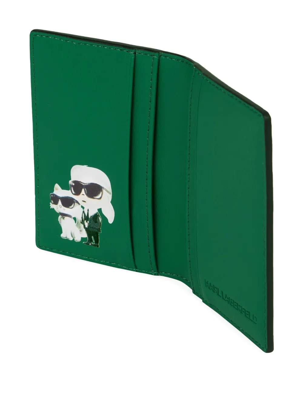 Karl Lagerfeld Ikon soepele pasjeshouder Zwart