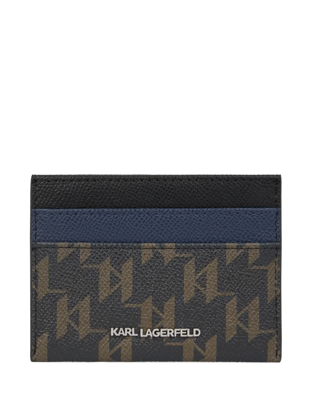 Karl Lagerfeld porte-cartes à motif monogrammé | marron | Image 1