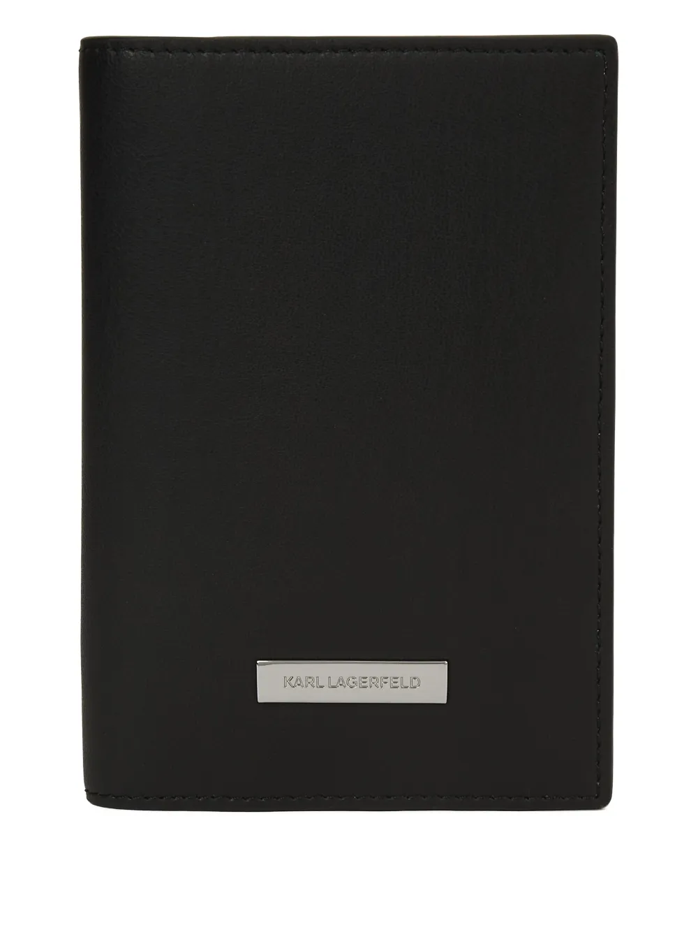 Karl Lagerfeld Ikon パスポートケース - ブラック