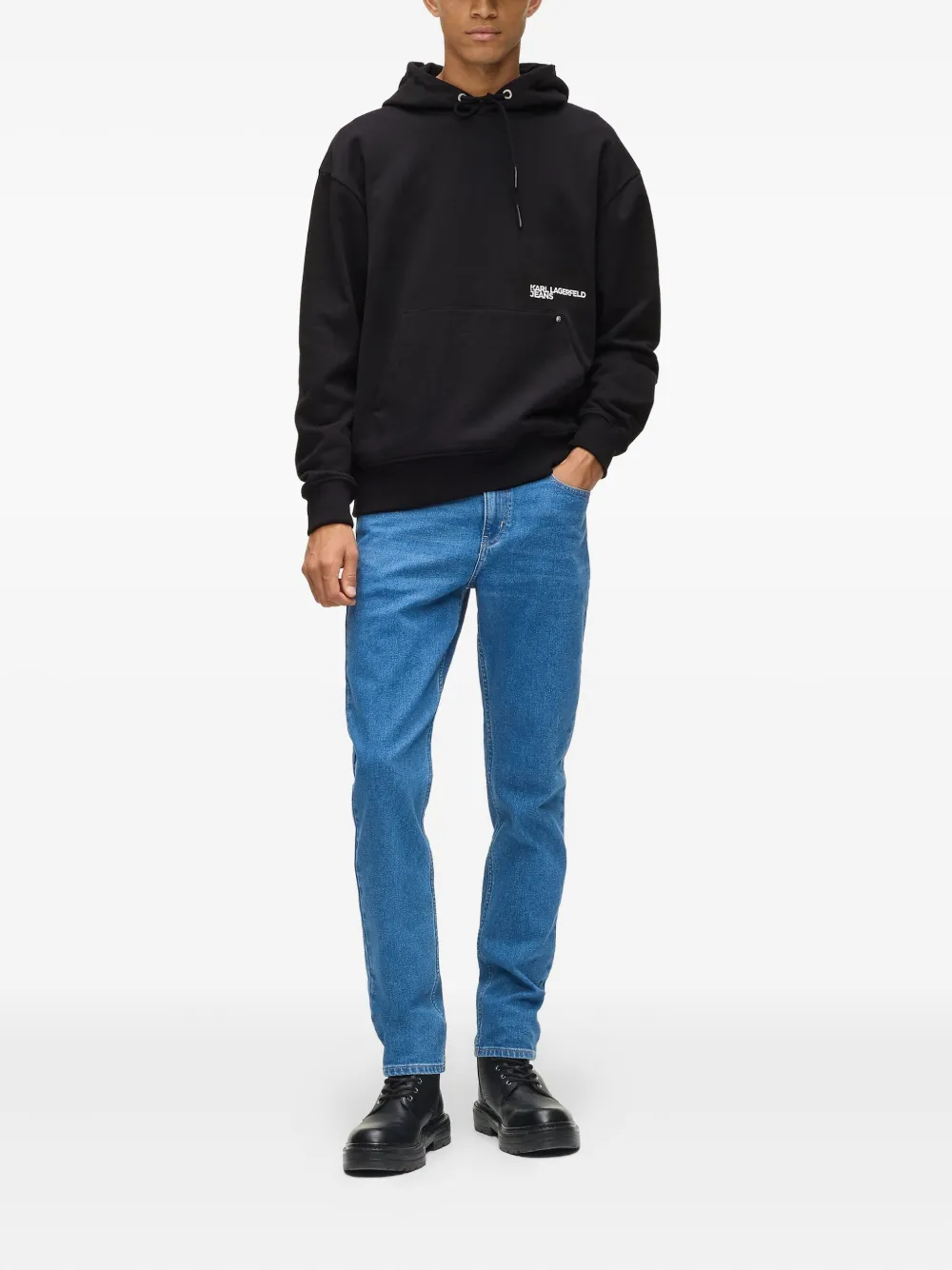 Karl Lagerfeld Jeans graphic-print hoodie | Hoodies | Image 2