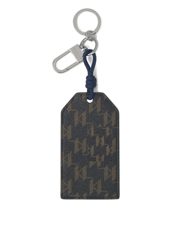 Karl Lagerfeld ラゲージタグ キーチェーン | ブラック | FARFETCH JP
