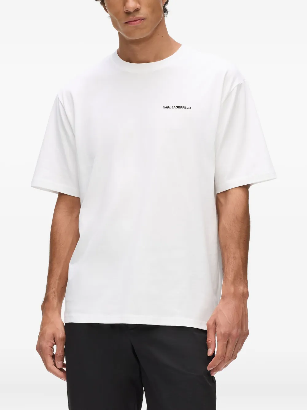 Karl Lagerfeld Rue St-Guillaume T-shirt Wit