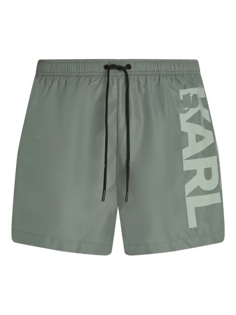 Karl Lagerfeld logo swim short