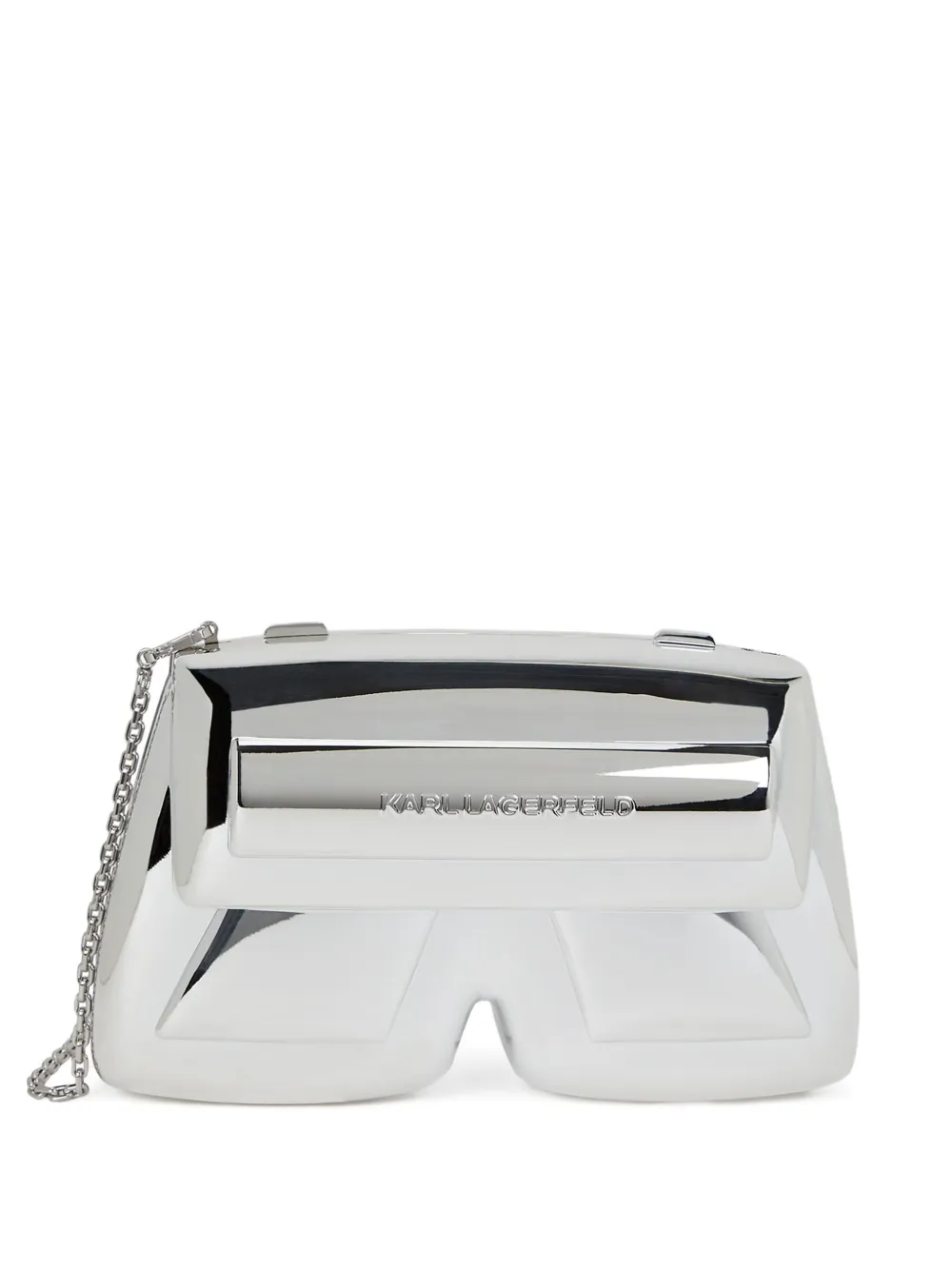 Karl Lagerfeld Clutch Ikon - Argento