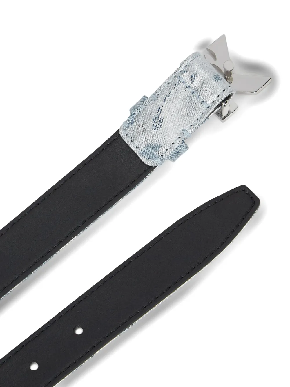 Karl Lagerfeld Jeans K-logo Belt In Blue