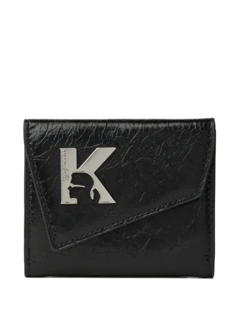 Karl Lagerfeld Jeans Geo logo-plaque wallet (two-piece)