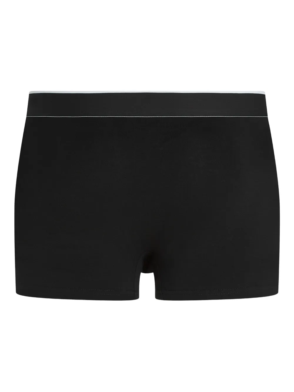 Karl Lagerfeld Drie boxershorts met wapenschild logo Zwart
