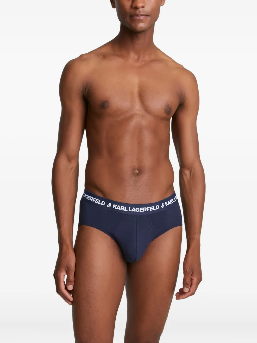 Karl Lagerfeld Slip con logo (3 pezzi) - Blu