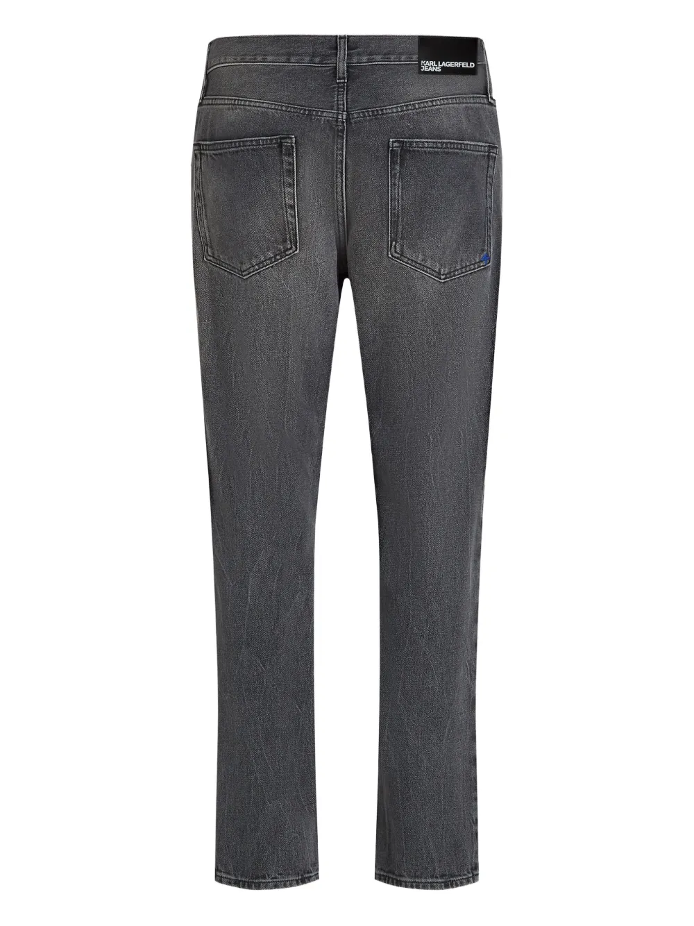 Karl Lagerfeld Jeans met vijf zakken Grijs