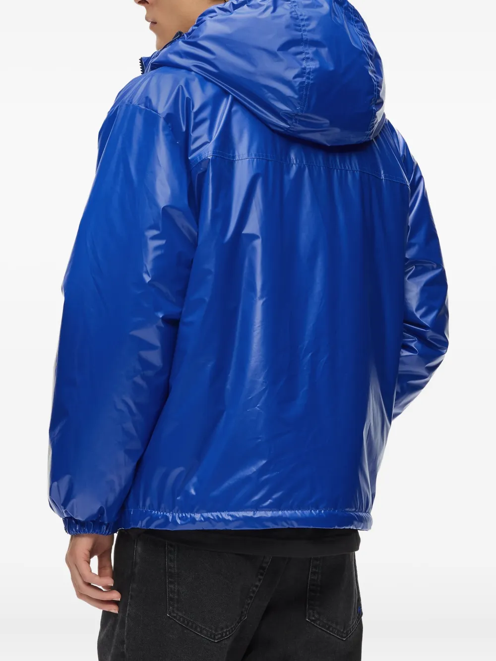 Karl Lagerfeld Jeans Jack met capuchon Blauw