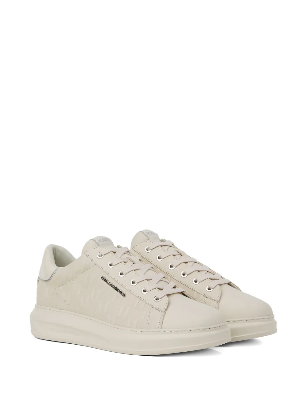 Karl Lagerfeld Kapri monogram embossed sneakers | Low-Tops | Image 2