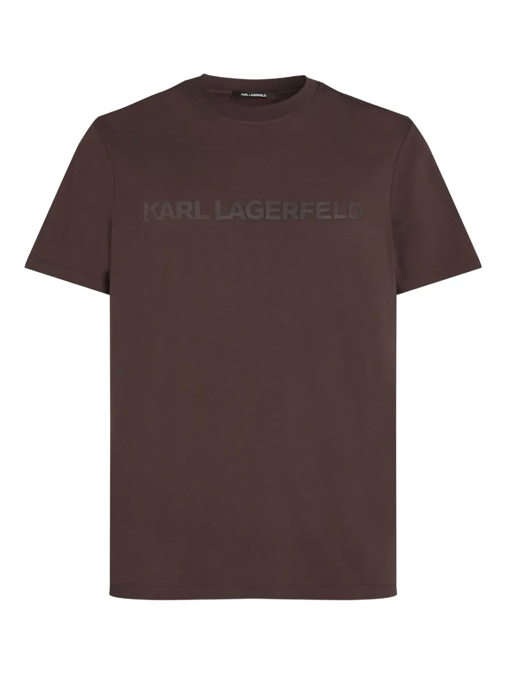 Karl Lagerfeld playera con logo estampado | marrón | Image 1