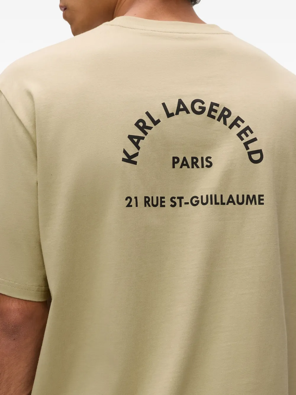 Karl Lagerfeld Rue St-Guillaume T-shirt Beige