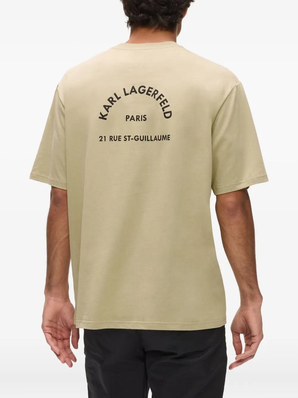 Karl Lagerfeld Rue St-Guillaume T-shirt Beige