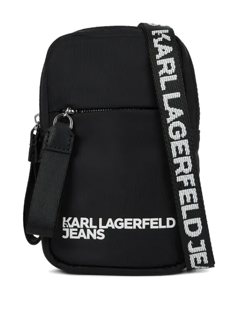 Karl Lagerfeld Jeans bolsa para celular con logo