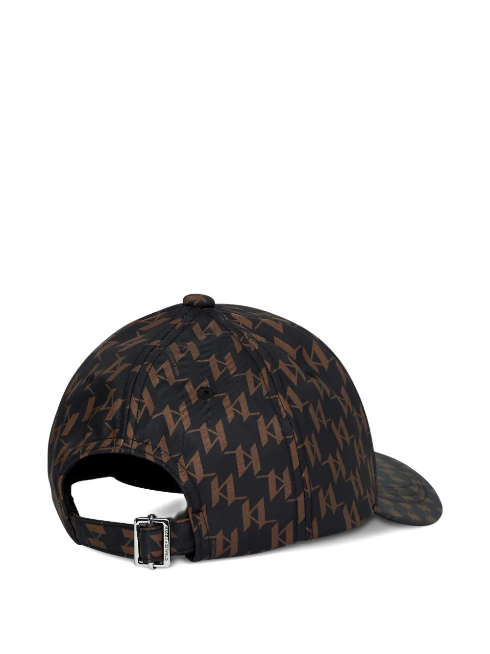 Karl Lagerfeld Pet met monogramprint - Zwart