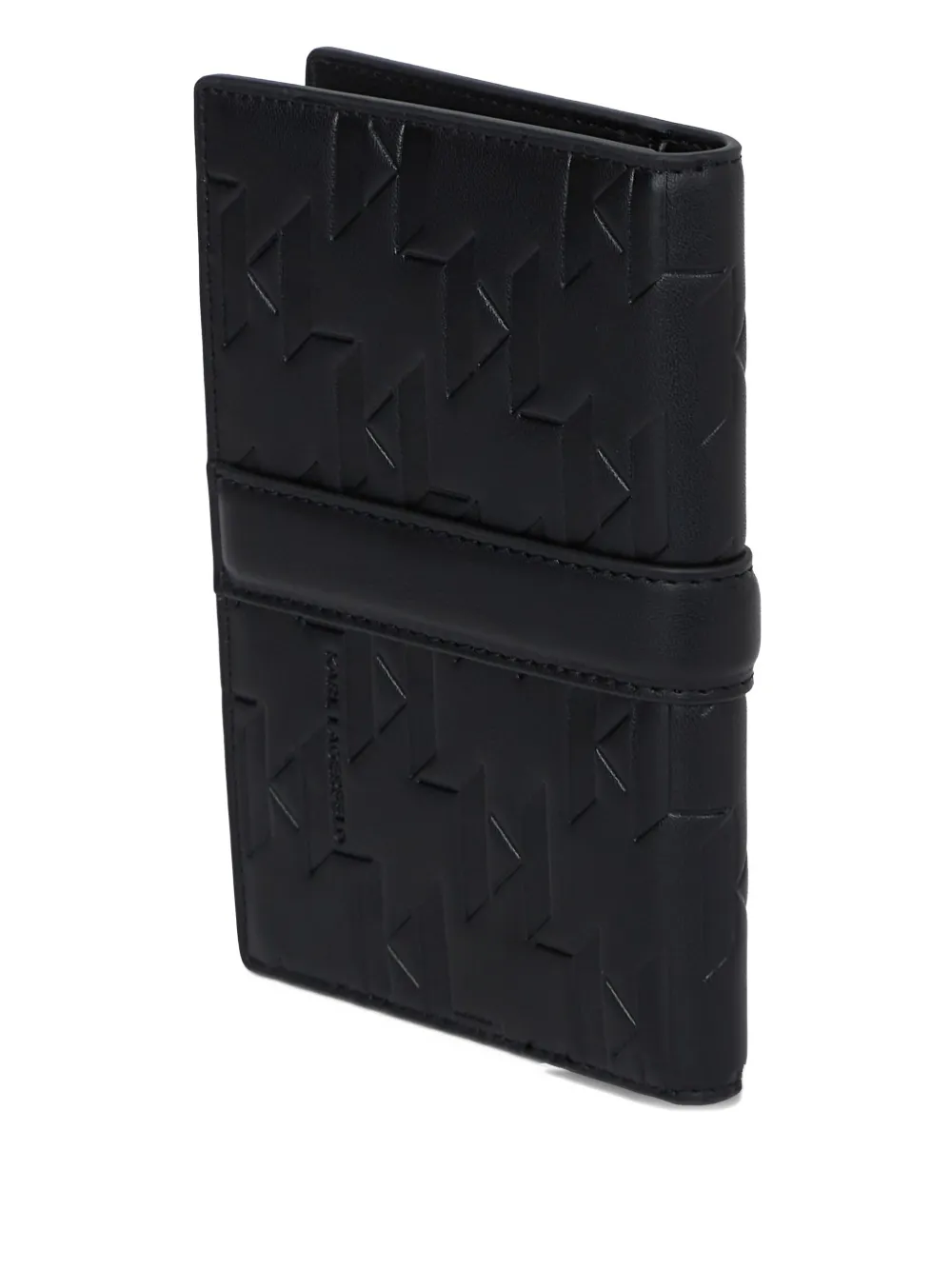 Karl Lagerfeld logo-embossed passport wallet | Image 2