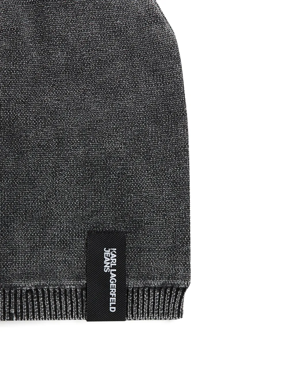 Karl Lagerfeld Jeans Muts met logopatch Zwart