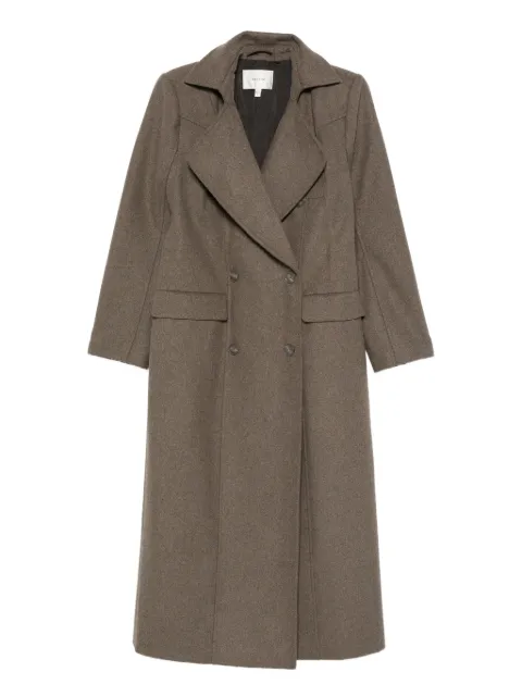 Gestuz double-breasted lapel coat