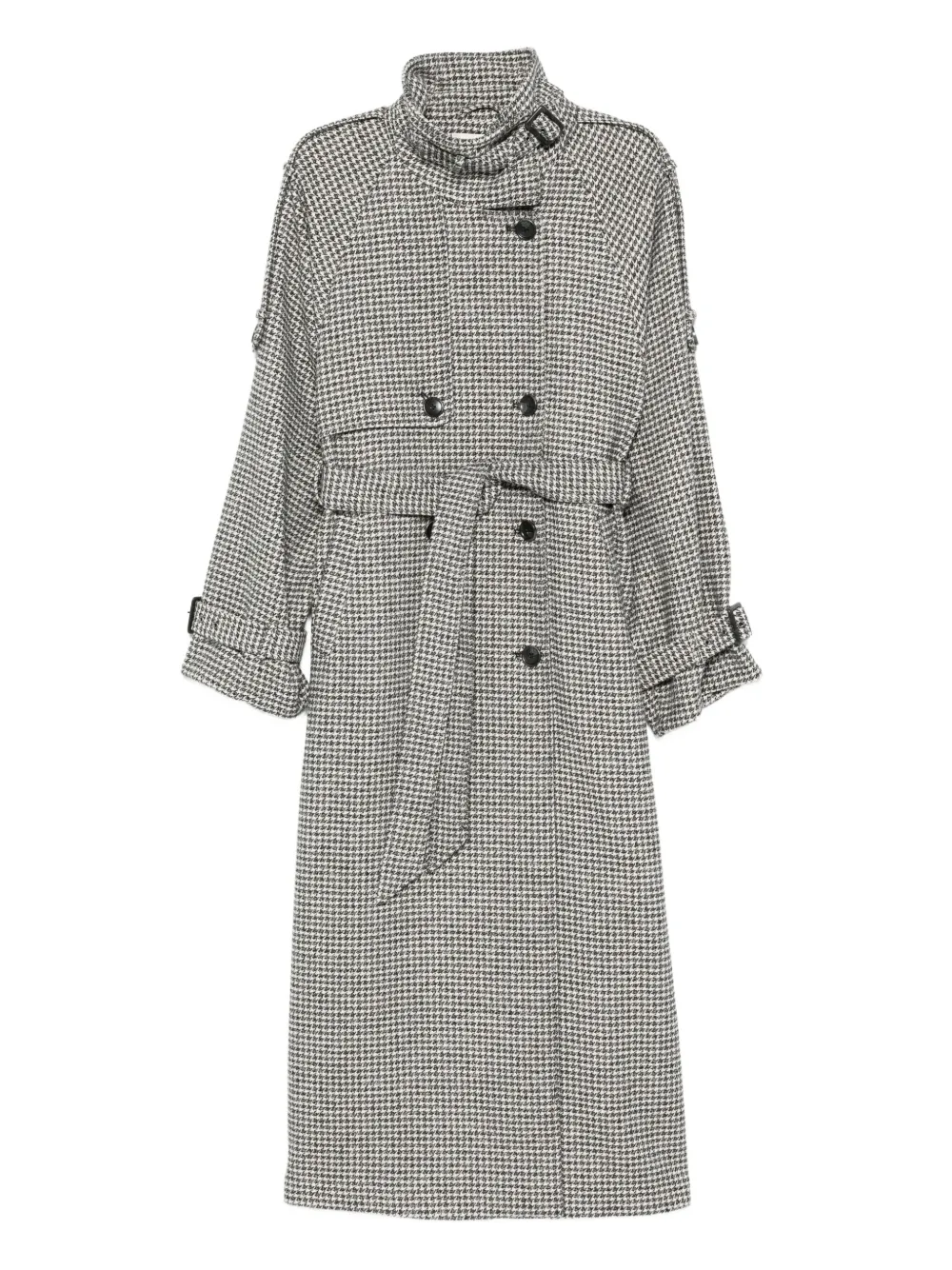 Gestuz houndstooth belted coat | Image 1