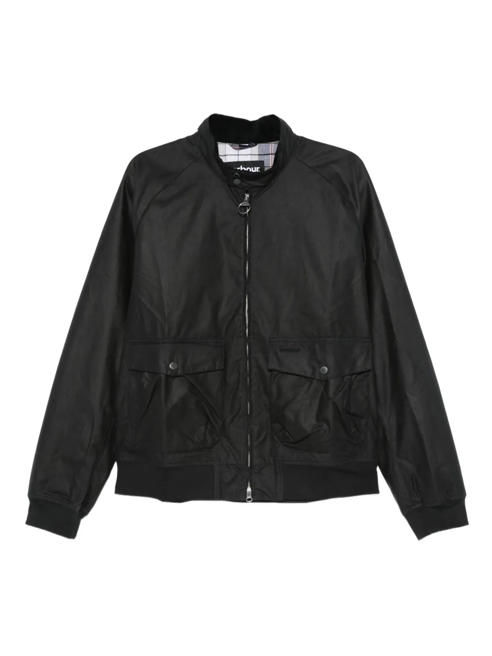 Barbour chamarra bomber con cierre | azul | Image 1