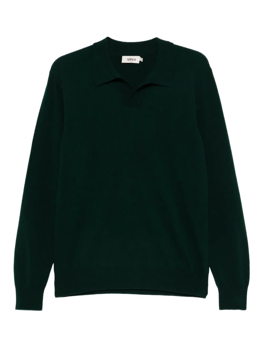 Altea polo-collar sweater | Green | Image 1