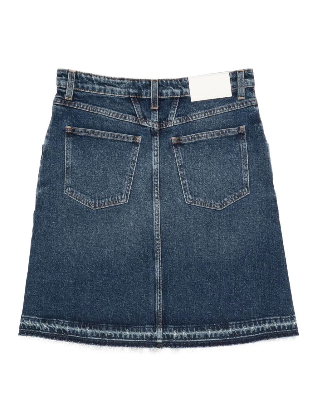 Closed falda de mezclilla con dobladillo sin rematar | Faldas rectas | Image 2