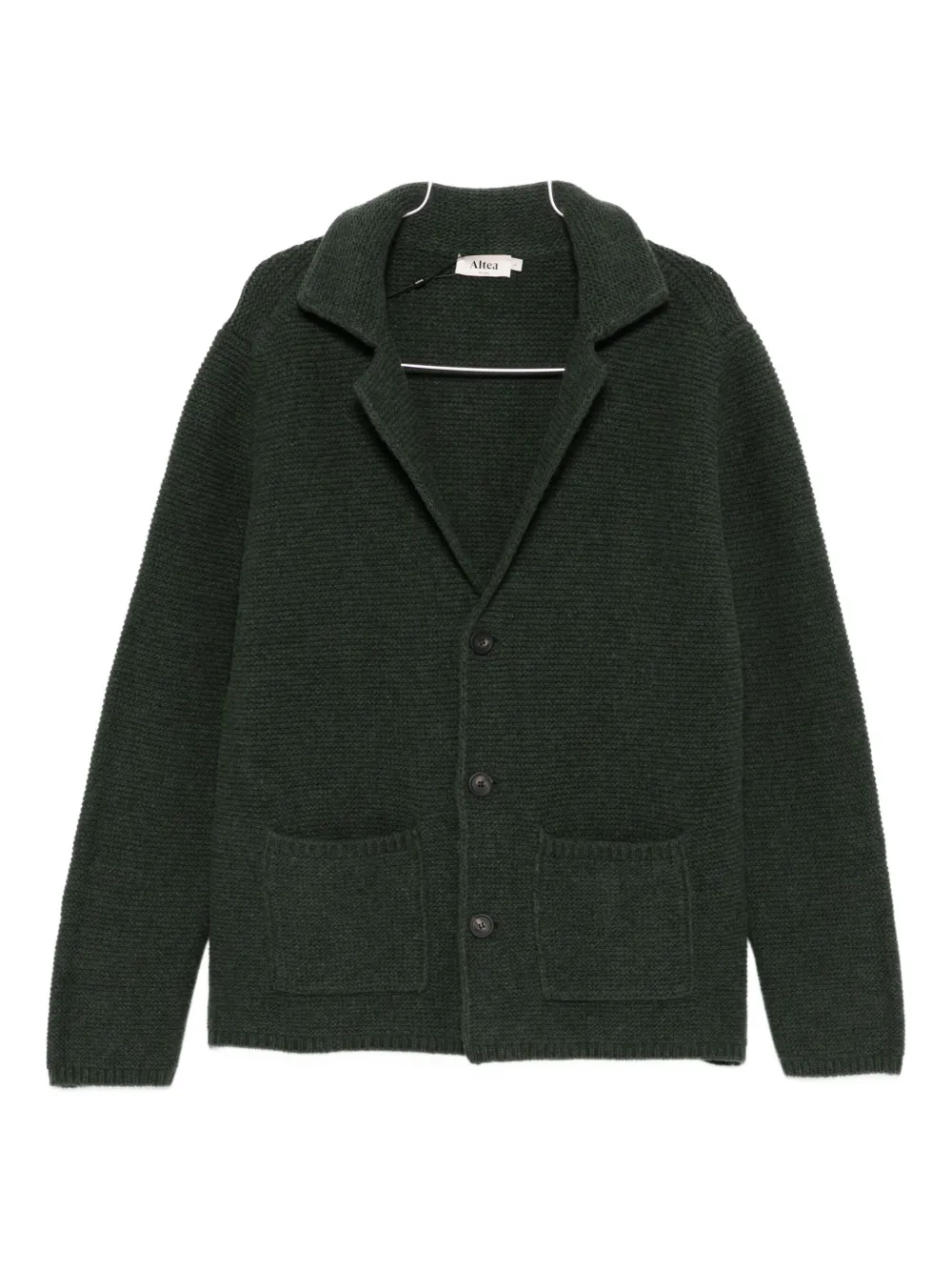 Altea notched-lapel cardigan | Green | Image 1