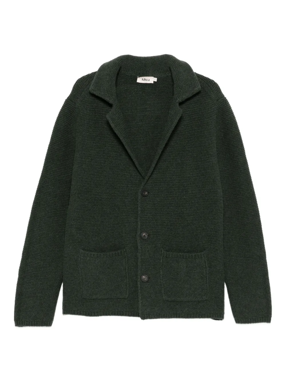 Altea notched-lapel cardigan | Green | Image 1